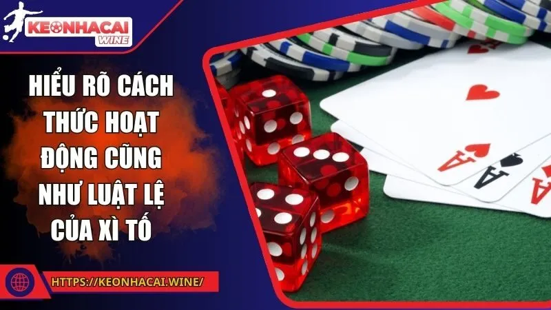 Hiểu rõ cách thức hoạt động cũng như luật lệ của xì tố